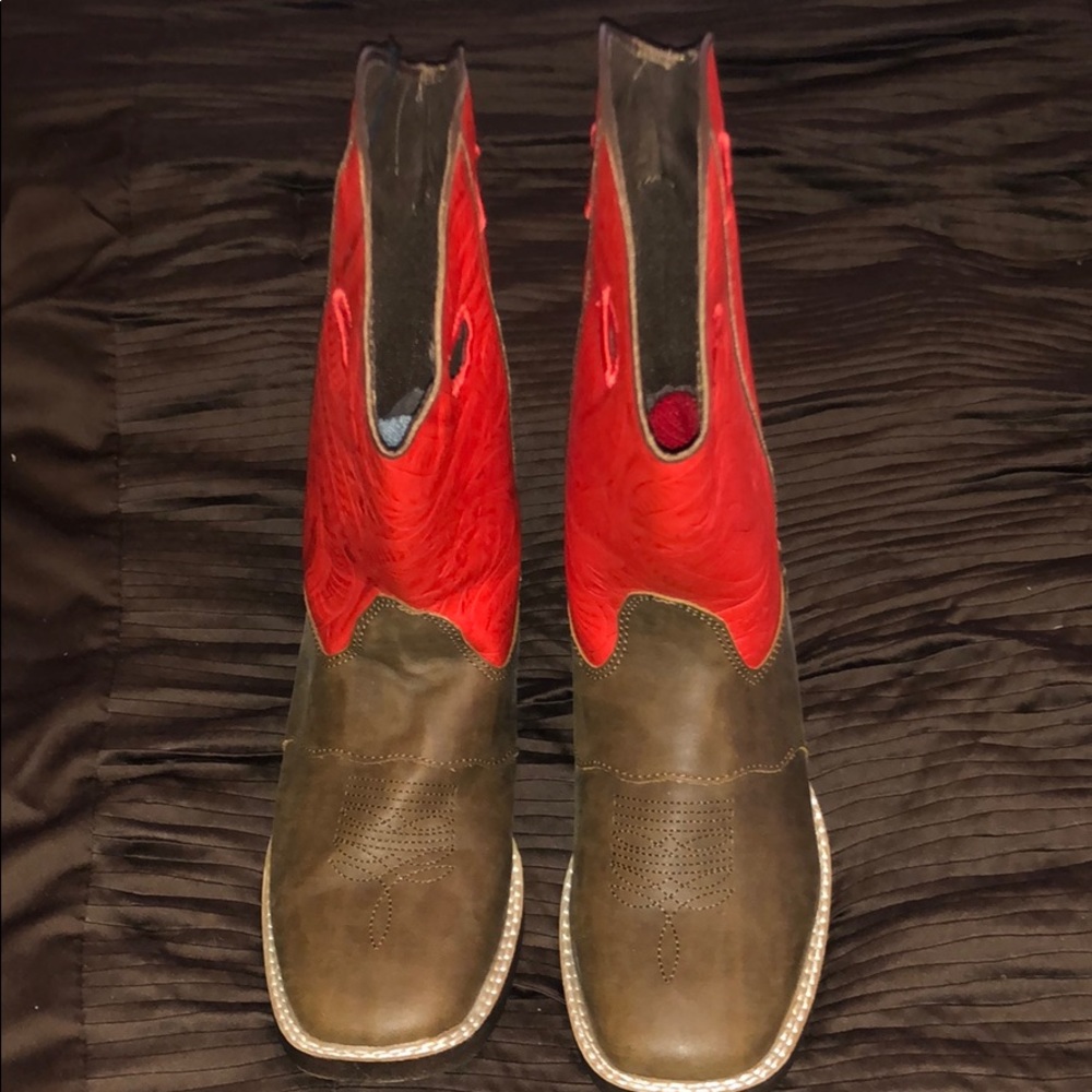 NWT Cute DBL Barrel Cowboy Boots Size Youth 5.5